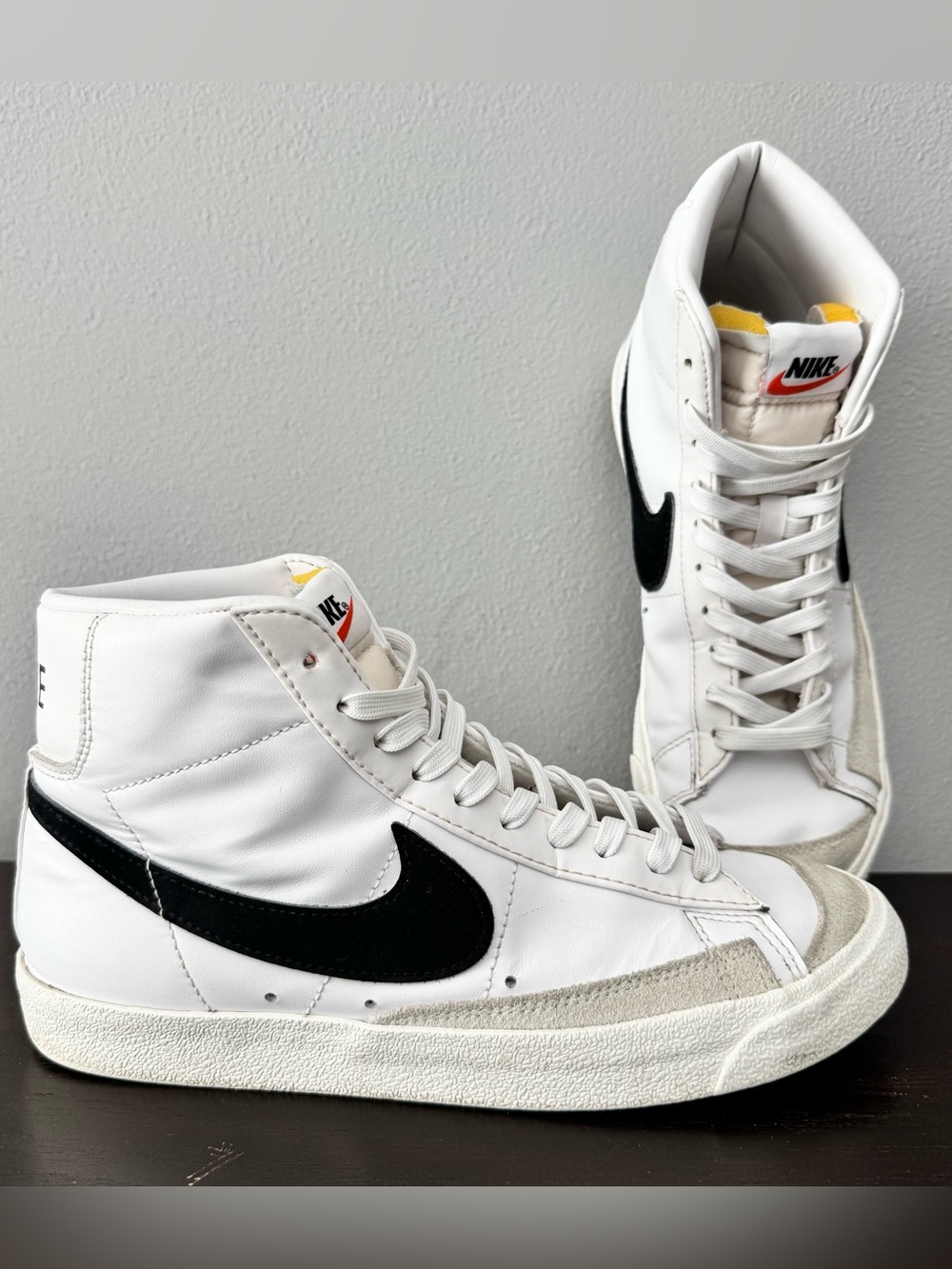 Nike Blazer Mid '77 Vintage "White Black" CZ1055-100 Size Men's 9 / Women's 10.5